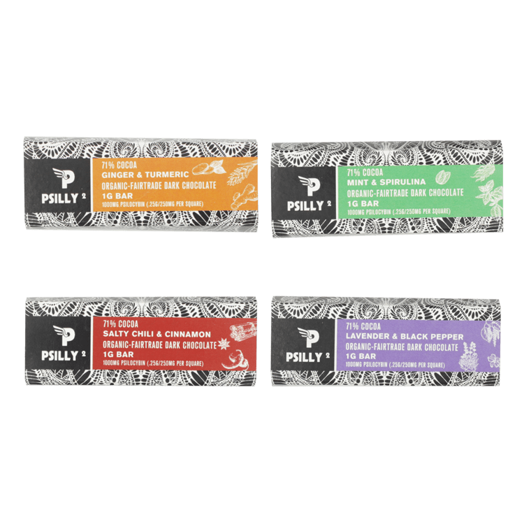 Psilly – Dark Chocolate Bar – Ginger & Turmeric Psilly – Dark Chocolate Bar – Ginger & Turmeric - Image 7