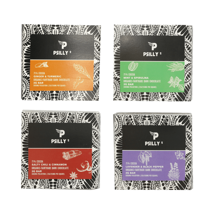 Psilly – Dark Chocolate Bar – Ginger & Turmeric Psilly – Dark Chocolate Bar – Ginger & Turmeric - Image 6