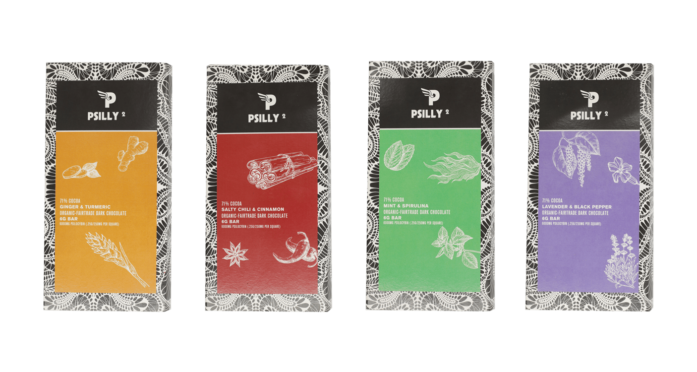 Psilly – Dark Chocolate Bar – Ginger & Turmeric Psilly – Dark Chocolate Bar – Ginger & Turmeric - Image 5