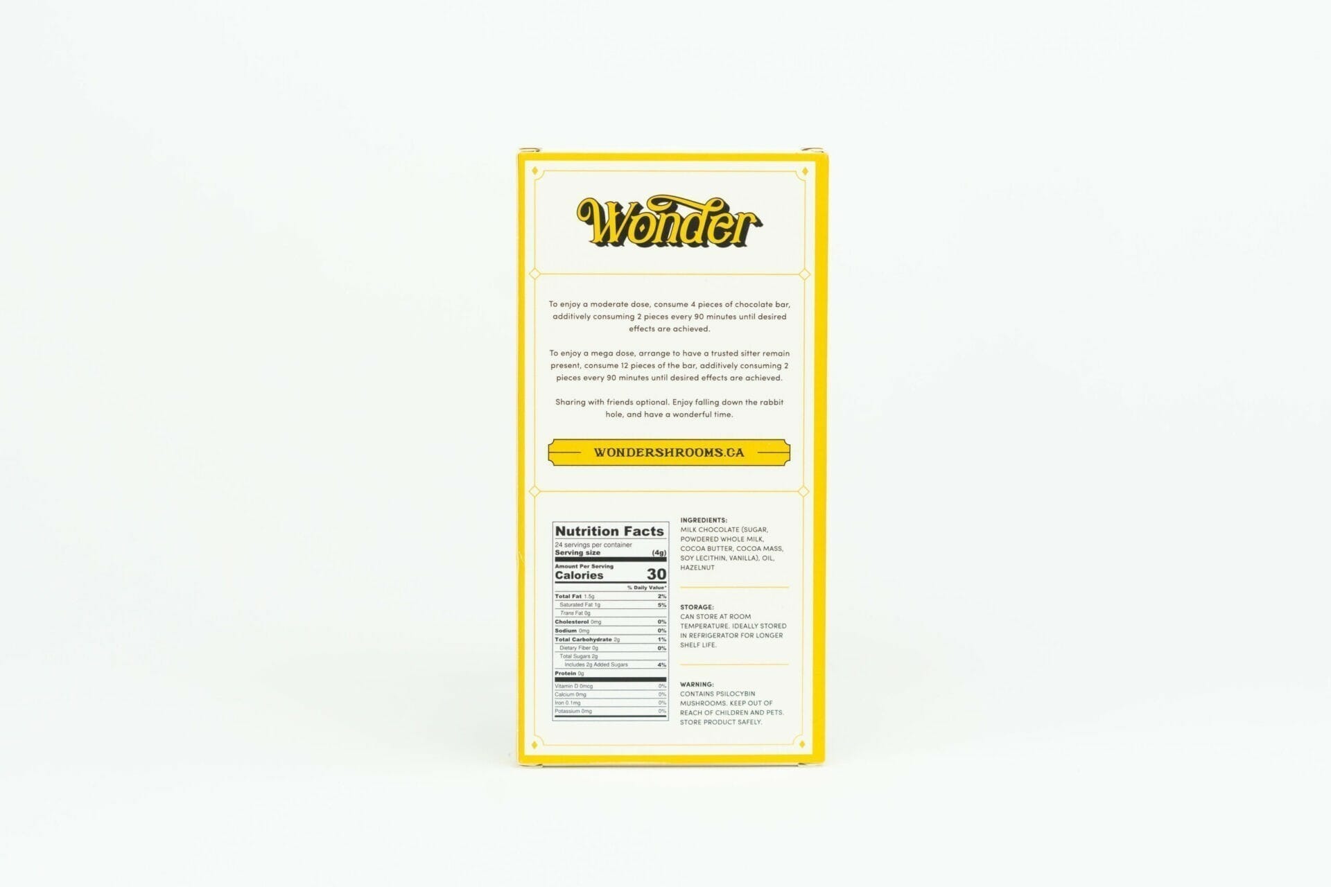 Wonder – Psilocybin Chocolate Bar – Hazelnut Wonder – Psilocybin Chocolate Bar – Hazelnut - Image 18