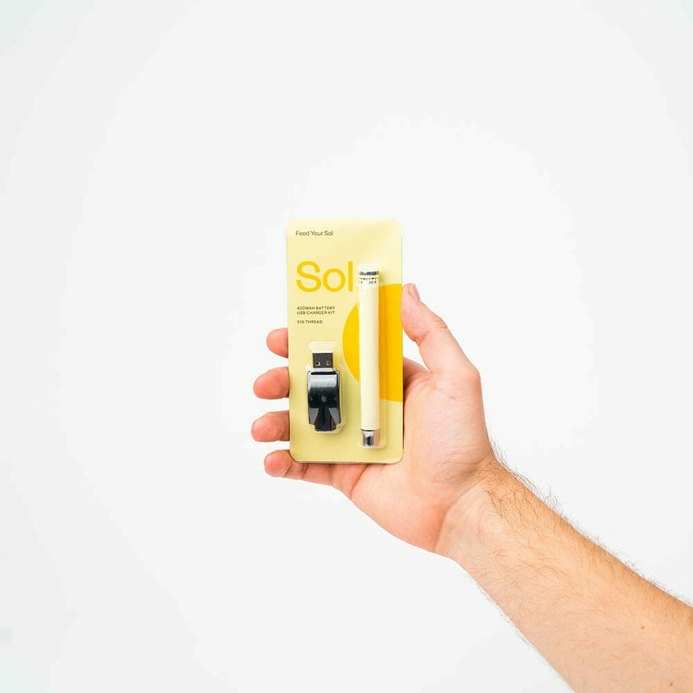 Sol – 400 mAh Vape Battery (510 thread) Sol – 400 mAh Vape Battery (510 thread) - Image 2