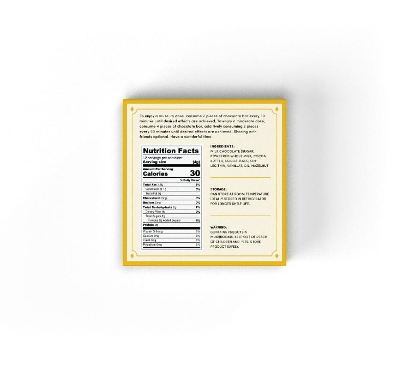 Wonder – Psilocybin Chocolate Bar – Hazelnut Wonder – Psilocybin Chocolate Bar – Hazelnut - Image 2