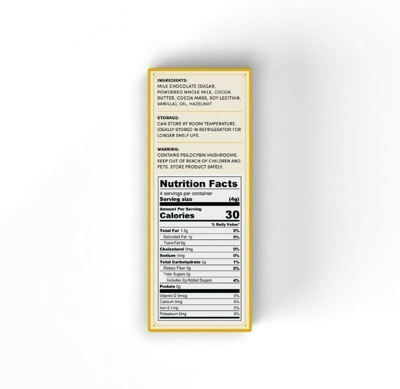 Wonder – Psilocybin Chocolate Bar – Hazelnut Wonder – Psilocybin Chocolate Bar – Hazelnut - Image 8