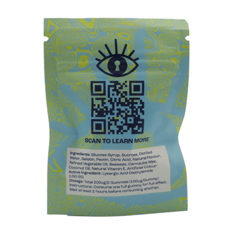 Zenly – LSD Gummies – Sour Zen Berry – 200ug (100ug per gummy) Zenly – LSD Gummies – Sour Zen Berry – 200ug (100ug per gummy) - Image 3